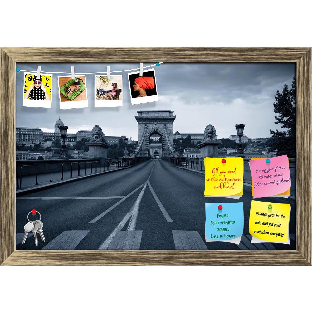 ArtzFolio Chain Bridge At Dusk in Budapest, Hungary Printed Bulletin Board Notice Pin Board Soft Board | Framed-Bulletin Boards Framed-AZSAO54276207BLB_FR_L-Image Code 5005644 Vishnu Image Folio Pvt Ltd, IC 5005644, ArtzFolio, Bulletin Boards Framed, Places, Photography, chain, bridge, at, dusk, in, budapest, hungary, printed, bulletin, board, notice, pin, soft, framed, architecture, building, capitol, castle, city, cityscape, danube, dark, europe, european, historic, light, morning, night, old, panorama, p