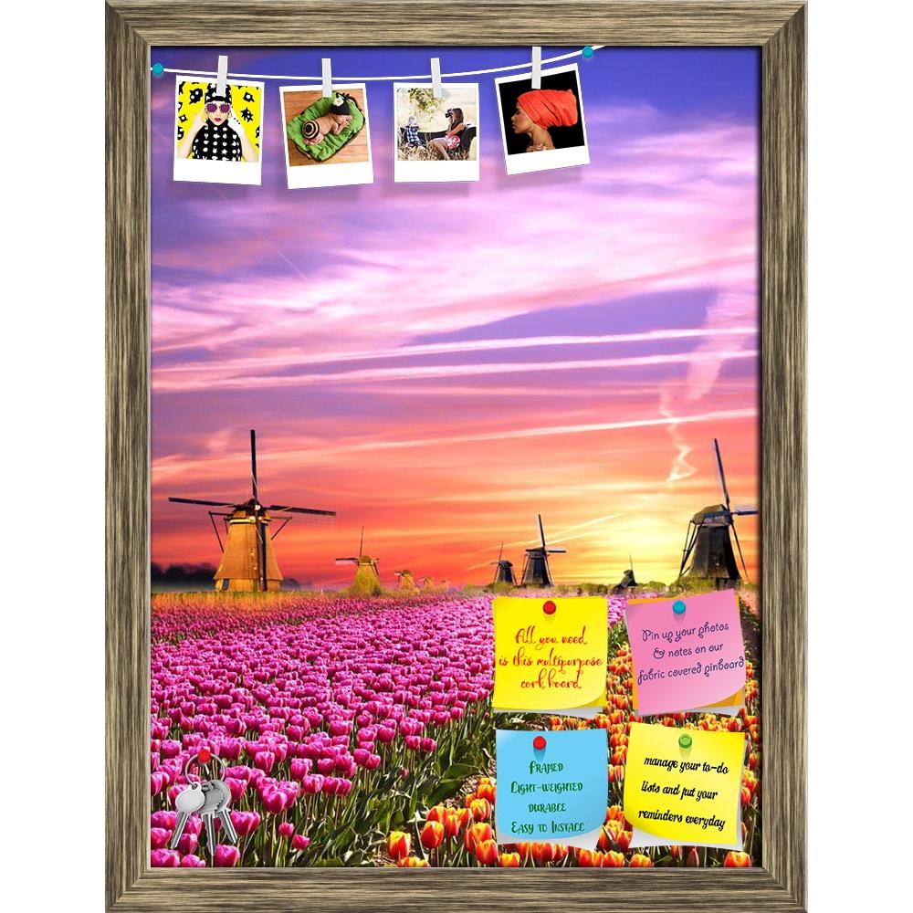 ArtzFolio Magical Landscapes With Windmills in Netherlands Printed Bulletin Board Notice Pin Board Soft Board | Framed-Bulletin Boards Framed-AZSAO54423818BLB_FR_L-Image Code 5005646 Vishnu Image Folio Pvt Ltd, IC 5005646, ArtzFolio, Bulletin Boards Framed, Landscapes, Places, Photography, magical, with, windmills, in, netherlands, printed, bulletin, board, notice, pin, soft, framed, tulips, sunrise, agriculture, blossom, blue, cloud, colorful, colourful, culture, dutch, energy, environmental, europe, farm,