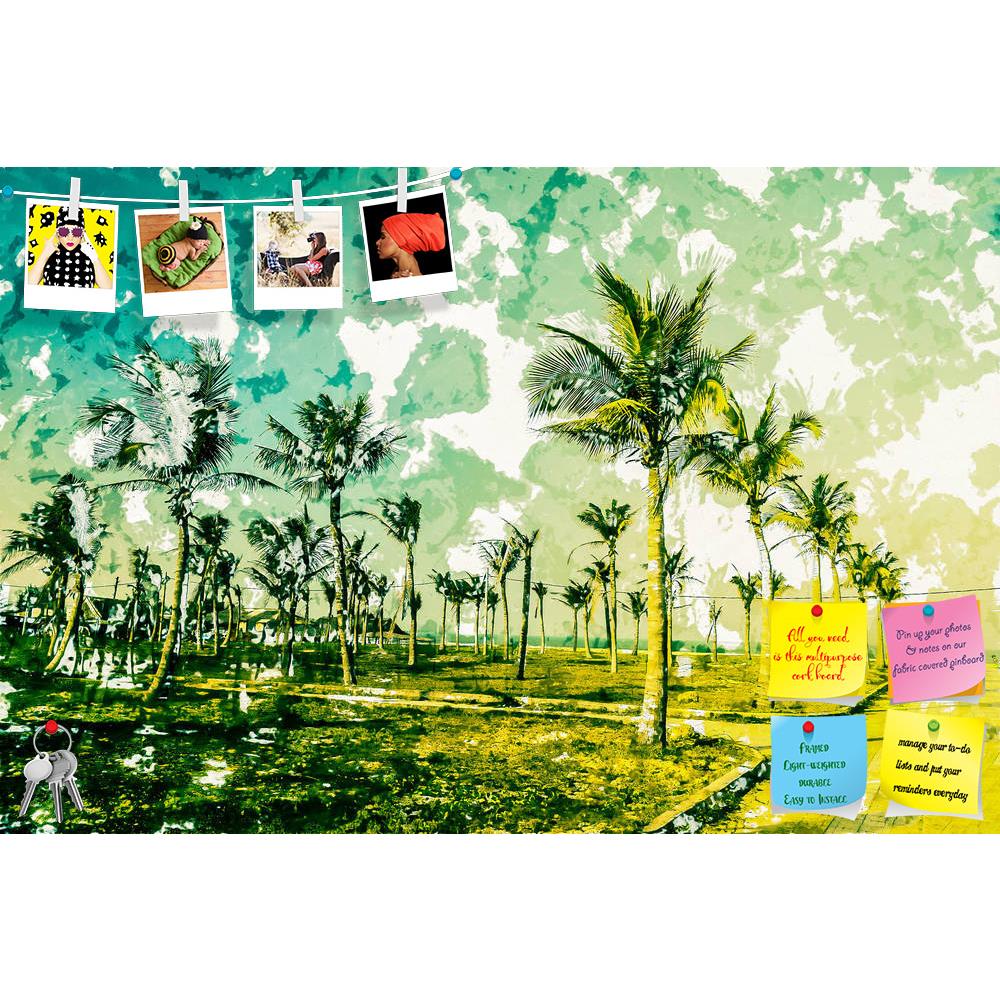 ArtzFolio Palms Against Blue Sky On A Beach D1 Printed Bulletin Board Notice Pin Board Soft Board | Frameless-Bulletin Boards Frameless-AZSAO54805162BLB_FL_L-Image Code 5005651 Vishnu Image Folio Pvt Ltd, IC 5005651, ArtzFolio, Bulletin Boards Frameless, Landscapes, Fine Art Reprint, palms, against, blue, sky, on, a, beach, d1, printed, bulletin, board, notice, pin, soft, frameless, modern, painting, background, illustration, leaf, nobody, water, white, atoll, beautiful, california, caribbean, cloud, coconu