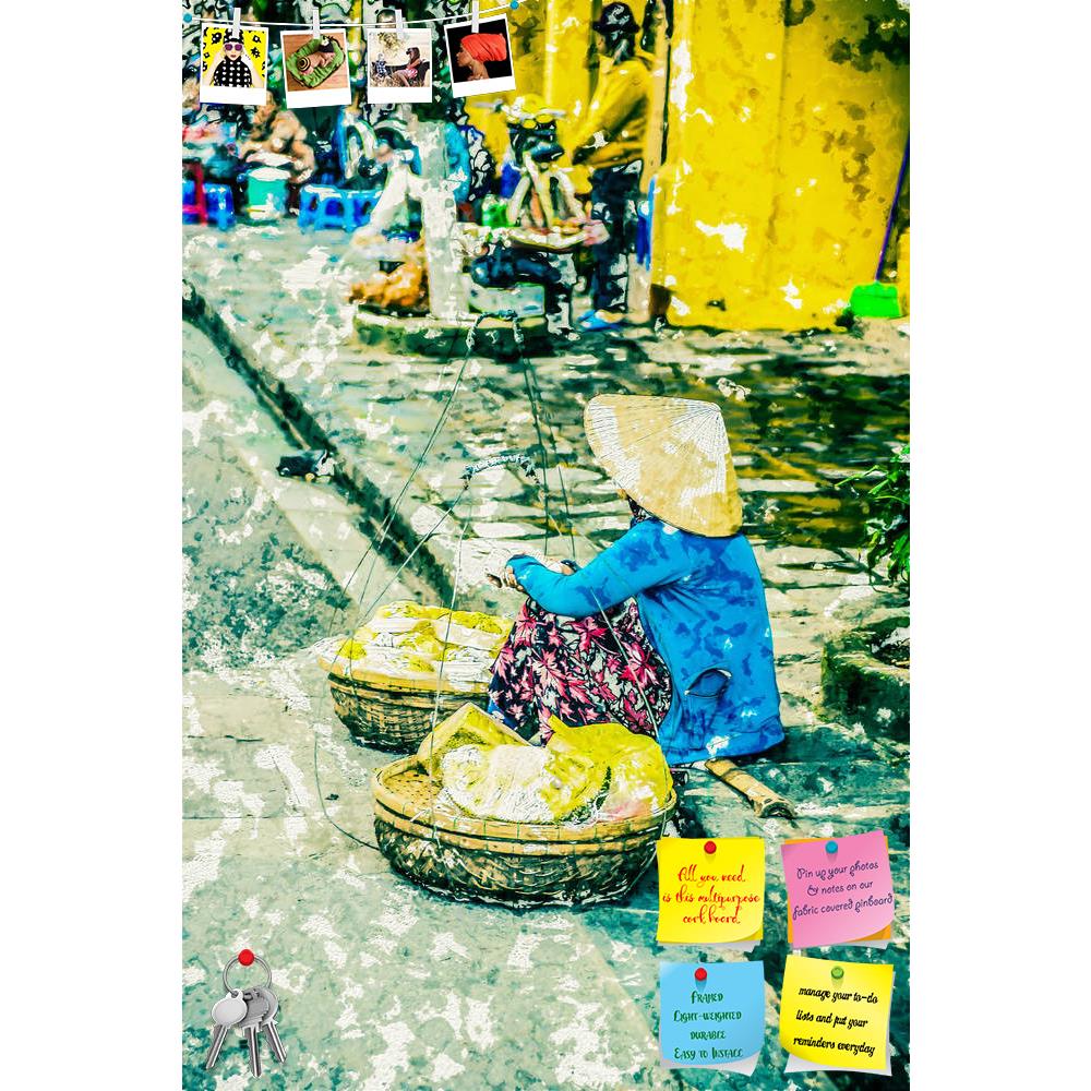 ArtzFolio Street Vendors In Hoi An, Vietnam D1 Printed Bulletin Board Notice Pin Board Soft Board | Frameless-Bulletin Boards Frameless-AZSAO55155068BLB_FL_L-Image Code 5005657 Vishnu Image Folio Pvt Ltd, IC 5005657, ArtzFolio, Bulletin Boards Frameless, Places, Fine Art Reprint, street, vendors, in, hoi, an, vietnam, d1, printed, bulletin, board, notice, pin, soft, frameless, vietnamese, sells, jet, fruits, modern, painting, background, illustration, asia, food, fruit, vegetable, asian, banana, basket, bur