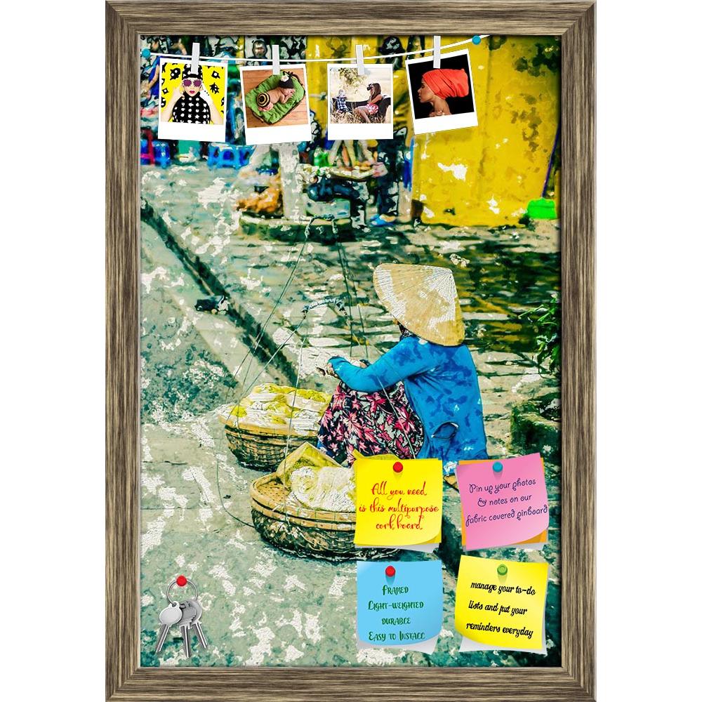 ArtzFolio Street Vendors In Hoi An, Vietnam D1 Printed Bulletin Board Notice Pin Board Soft Board | Framed-Bulletin Boards Framed-AZSAO55155068BLB_FR_L-Image Code 5005657 Vishnu Image Folio Pvt Ltd, IC 5005657, ArtzFolio, Bulletin Boards Framed, Places, Fine Art Reprint, street, vendors, in, hoi, an, vietnam, d1, printed, bulletin, board, notice, pin, soft, framed, vietnamese, sells, jet, fruits, modern, painting, background, illustration, asia, food, fruit, vegetable, asian, banana, basket, burden, carry, 
