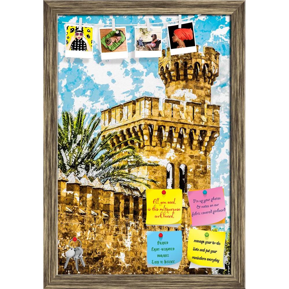 ArtzFolio Almudaina Palace In Palma De Mallorca, Spain Printed Bulletin Board Notice Pin Board Soft Board | Framed-Bulletin Boards Framed-AZSAO55246569BLB_FR_L-Image Code 5005660 Vishnu Image Folio Pvt Ltd, IC 5005660, ArtzFolio, Bulletin Boards Framed, Places, Fine Art Reprint, almudaina, palace, in, palma, de, mallorca, spain, printed, bulletin, board, notice, pin, soft, framed, palm, tree, against, blue, sky, clouds, balearic, islands, modern, painting, background, illustration, water, architecture, beac