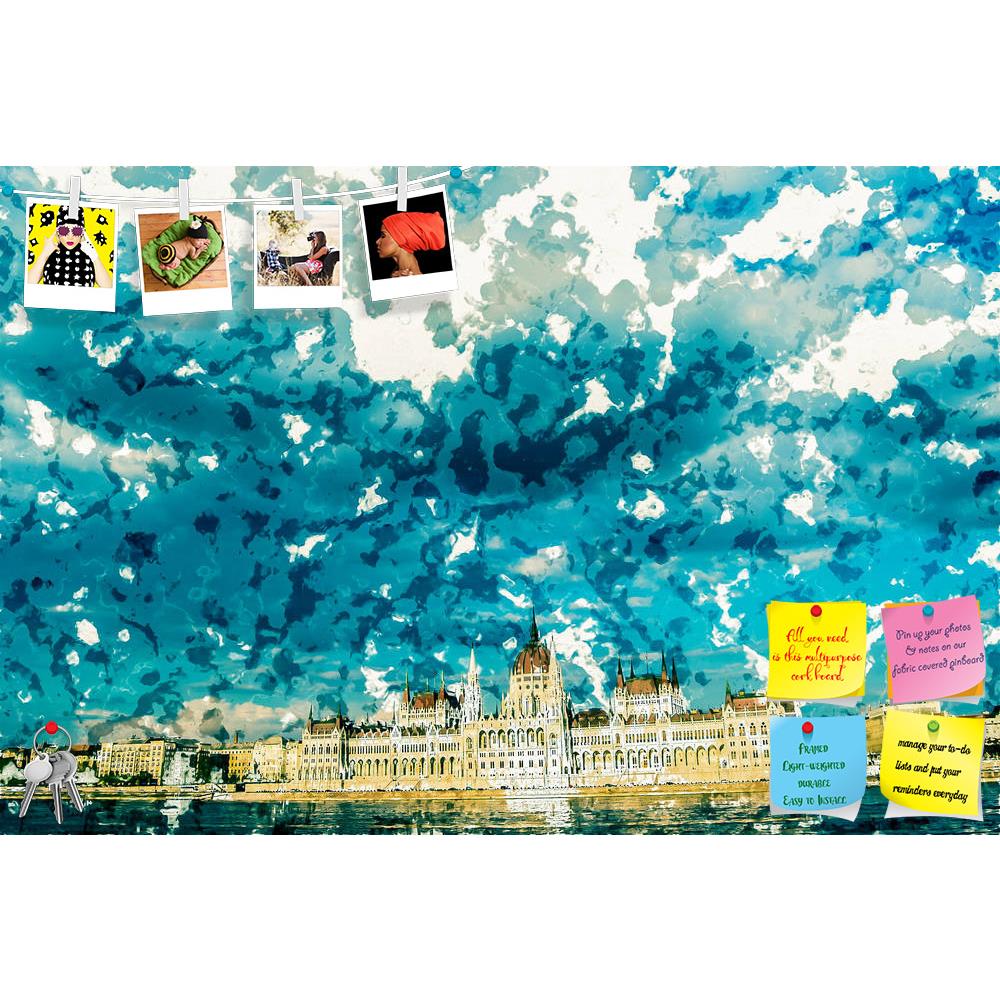 ArtzFolio Budapest Parliament Building In Sunset, Hungary Printed Bulletin Board Notice Pin Board Soft Board | Frameless-Bulletin Boards Frameless-AZSAO55246576BLB_FL_L-Image Code 5005661 Vishnu Image Folio Pvt Ltd, IC 5005661, ArtzFolio, Bulletin Boards Frameless, Places, Fine Art Reprint, budapest, parliament, building, in, sunset, hungary, printed, bulletin, board, notice, pin, soft, frameless, gorgeous, view, under, big, clouds, near, glittering, water, danube, travel, background, picture, modern, paint