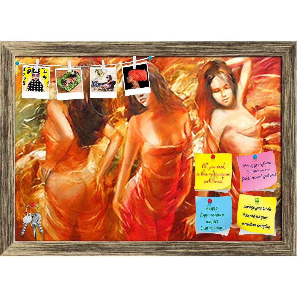 ArtzFolio Female Figures D2 Printed Bulletin Board Notice Pin Board Soft Board | Framed-Bulletin Boards Framed-AZSAO55510026BLB_FR_L-Image Code 5005669 Vishnu Image Folio Pvt Ltd, IC 5005669, ArtzFolio, Bulletin Boards Framed, Figurative, Fine Art Reprint, female, figures, d2, printed, bulletin, board, notice, pin, soft, framed, handmade, oil, painting, canvas, made, human, decoration, warm, self, model, acrylic, craft, sweet, life, line, symbol, people, dance, fashion, shape, elegant, portrait, modern, cre