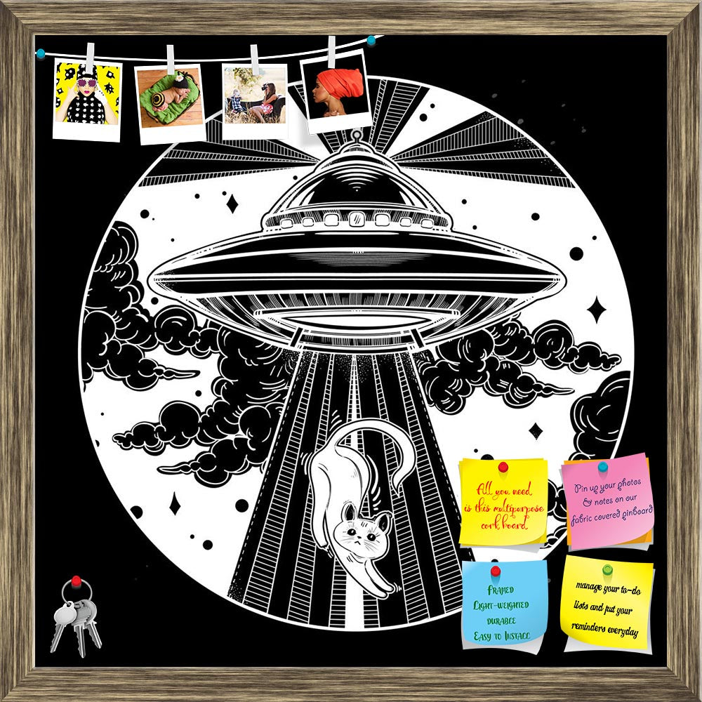 ArtzFolio Alien Spaceship D2 Printed Bulletin Board Notice Pin Board Soft Board | Framed-Bulletin Boards Framed-AZSAO55561242BLB_FR_L-Image Code 5005671 Vishnu Image Folio Pvt Ltd, IC 5005671, ArtzFolio, Bulletin Boards Framed, Abstract, Digital Art, alien, spaceship, d2, printed, bulletin, board, notice, pin, soft, framed, ufo, background, flying, saucer, icon, conspiracy, theory, concept, tattoo, art, isolated, vector, illustration, pin up board, push pin board, extra large cork board, big pin board, noti