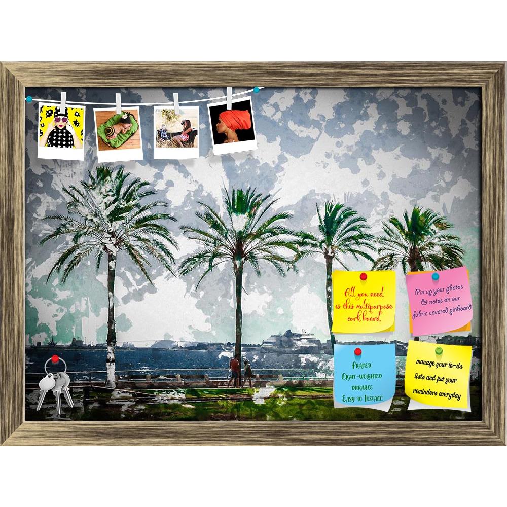 ArtzFolio Palm Trees Along Coast In Palma De Mallorca, Spain D1 Printed Bulletin Board Notice Pin Board Soft Board | Framed-Bulletin Boards Framed-AZSAO56281578BLB_FR_L-Image Code 5005679 Vishnu Image Folio Pvt Ltd, IC 5005679, ArtzFolio, Bulletin Boards Framed, Landscapes, Places, Fine Art Reprint, palm, trees, along, coast, in, palma, de, mallorca, spain, d1, printed, bulletin, board, notice, pin, soft, framed, beautiful, sunny, day, image, tropical, vacation, happiness, serene, summer, photo, modern, pai