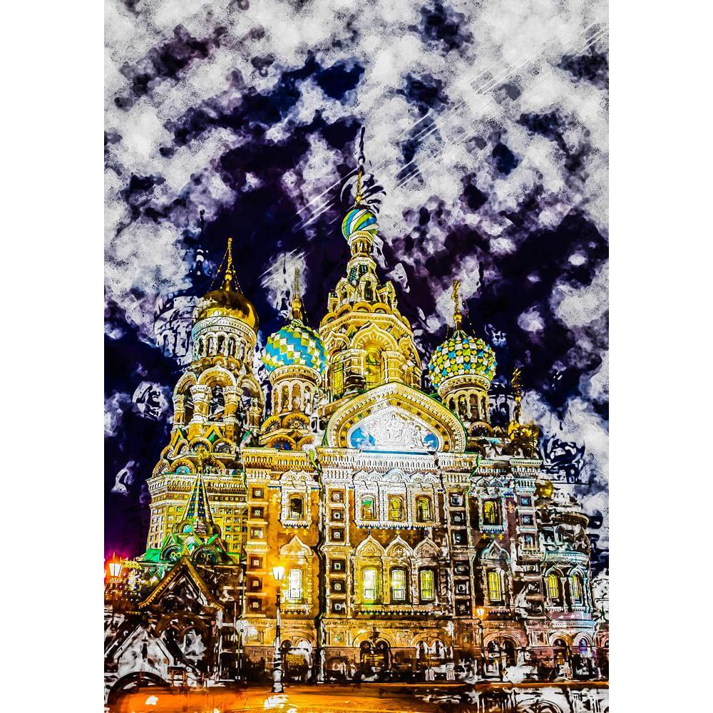 Saint Petersburg Church, Russia Canvas Painting Synthetic Frame-Paintings MDF Framing-AFF_FR-IC 5005681 IC 5005681, Architecture, Automobiles, Black and White, Cities, City Views, Culture, Ethnic, Landmarks, Modern Art, Places, Russian, Traditional, Transportation, Travel, Tribal, Vehicles, White, World Culture, saint, petersburg, church, russia, canvas, painting, synthetic, frame, beautiful, blood, bridge, canal, cathedral, center, city, color, colorful, dome, famous, illuminated, kanal, landmark, museum, 