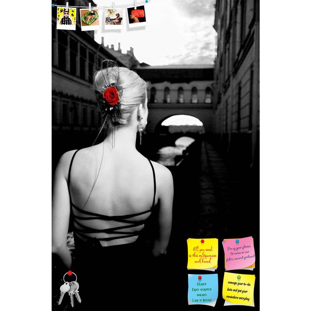 ArtzFolio Black & White Picture Of A Girl In Old City Printed Bulletin Board Notice Pin Board Soft Board | Frameless-Bulletin Boards Frameless-AZ5005691BLB_FL_RF_R-0-Image Code 5005691 Vishnu Image Folio Pvt Ltd, IC 5005691, ArtzFolio, Bulletin Boards Frameless, Fashion, Figurative, Photography, black, white, picture, of, a, girl, in, old, city, printed, bulletin, board, notice, pin, soft, frameless, acquaintance, art, attractive, back, beautiful, beauty, blond, bride, bridge, chilling, desaturated, dreamin
