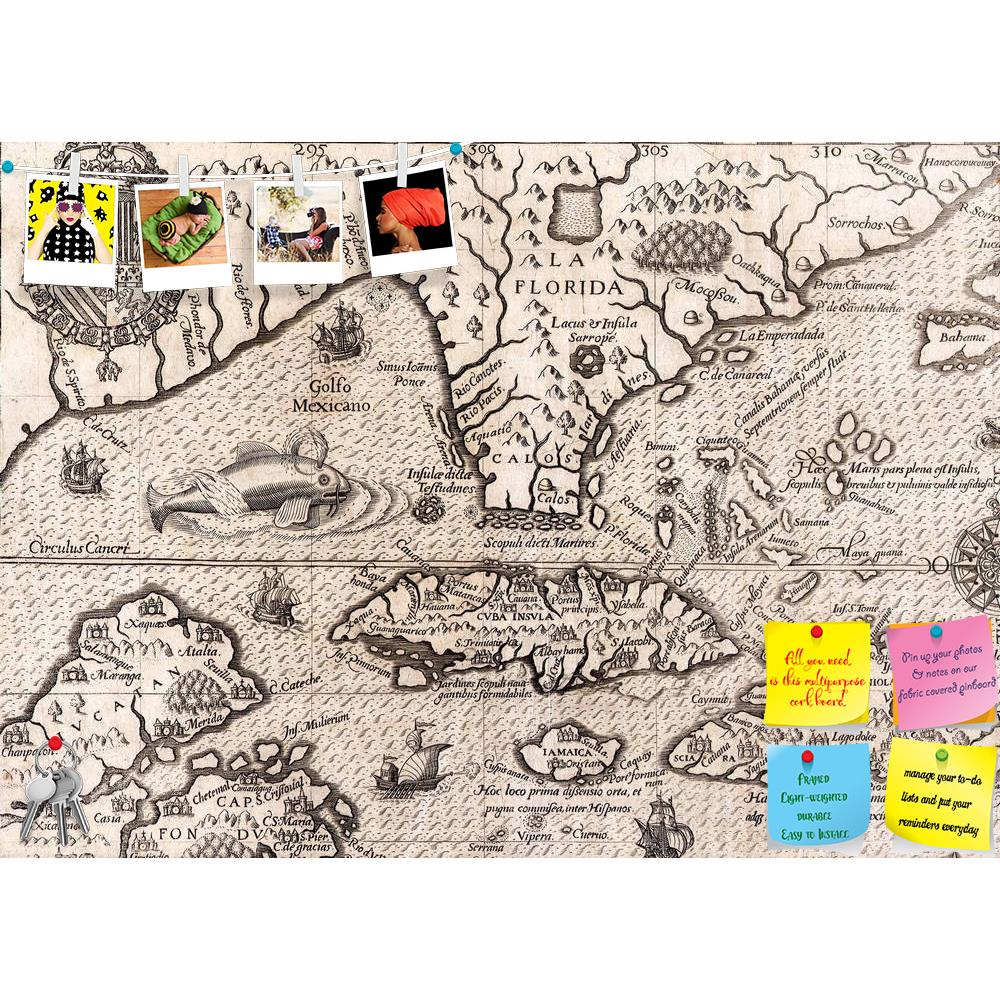 ArtzFolio Antique Image Of Florida Map Printed Bulletin Board Notice Pin Board Soft Board | Frameless-Bulletin Boards Frameless-AZ5005695BLB_FL_RF_R-0-Image Code 5005695 Vishnu Image Folio Pvt Ltd, IC 5005695, ArtzFolio, Bulletin Boards Frameless, Places, Vintage, Digital Art, antique, image, of, florida, map, printed, bulletin, board, notice, pin, soft, frameless, resort, caribean, spa, abstract, africa, aged, america, background, earth, europe, geography, historical, history, manuscript, navigation, north
