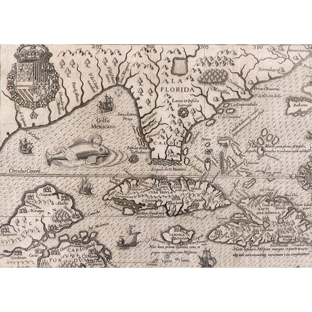 ArtzFolio Antique Image Of Florida Map Unframed Premium Canvas Painting-Paintings Unframed Premium-AZ5005695ART_UN_RF_R-0-Image Code 5005695 Vishnu Image Folio Pvt Ltd, IC 5005695, ArtzFolio, Paintings Unframed Premium, Places, Vintage, Digital Art, antique, image, of, florida, map, unframed, premium, canvas, painting, large, size, print, wall, for, living, room, without, frame, decorative, poster, art, pitaara, box, drawing, photography, amazonbasics, big, kids, designer, office, reception, reprint, bedroo