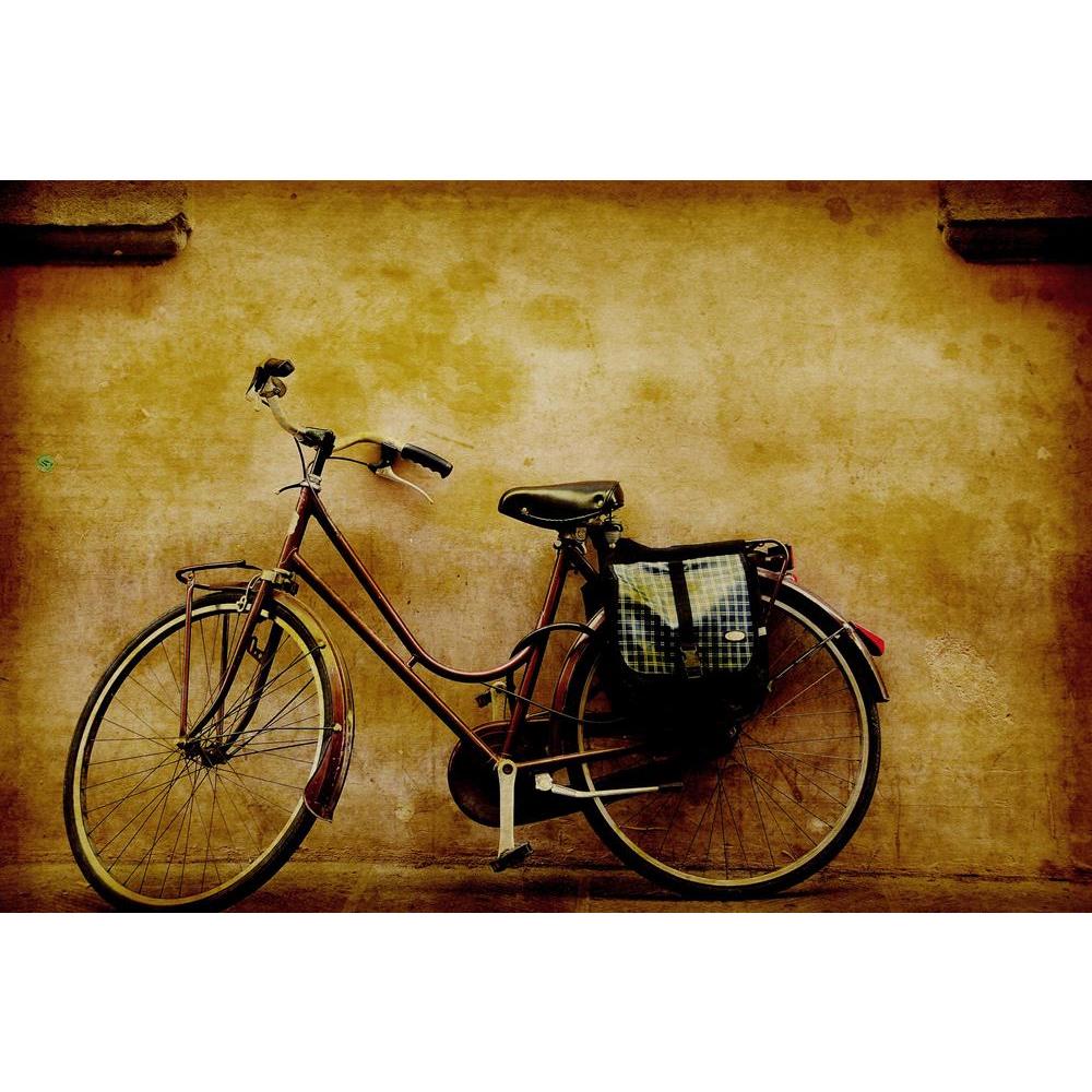 ArtzFolio Old Retro Bicycle Against A Grungy Wall In Italy Peel & Stick Vinyl Wall Sticker-Laminated Wall Stickers-AZ5005702ART_UN_RF_R-0-Image Code 5005702 Vishnu Image Folio Pvt Ltd, IC 5005702, ArtzFolio, Laminated Wall Stickers, Automobiles, Photography, old, retro, bicycle, against, a, grungy, wall, in, italy, peel, stick, vinyl, sticker, for, bedroom, large, size, decal, drawing, room, living, decorative, big, waterproof, home, office, reception, pitaara, box, designer, prints, kids, pvc, amazonbasics