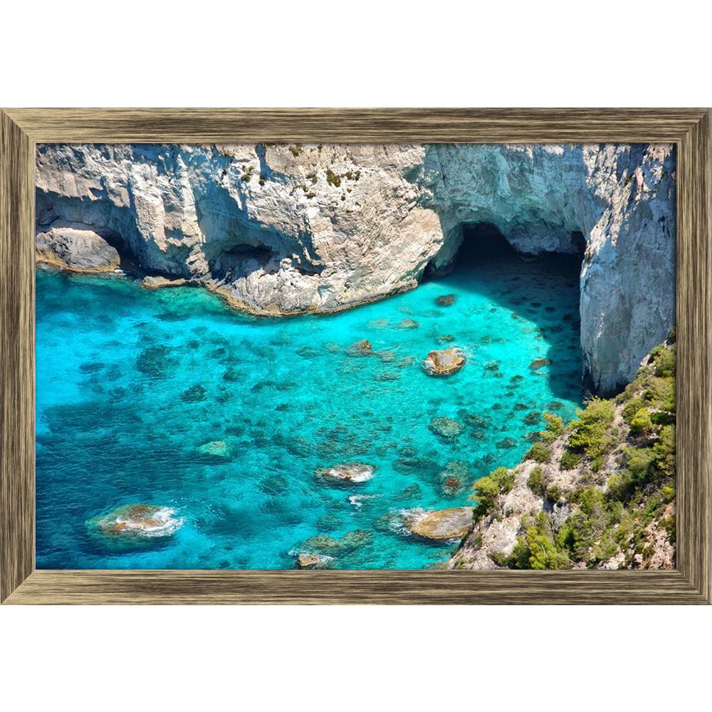 ArtzFolio Kryfo Beach Caves In Keri, Zakynthos, Greece Canvas Painting Synthetic Frame-Paintings Synthetic Framing-AZ5005703ART_FR_RF_R-0-Image Code 5005703 Vishnu Image Folio Pvt Ltd, IC 5005703, ArtzFolio, Paintings Synthetic Framing, Landscapes, Places, Photography, kryfo, beach, caves, in, keri, zakynthos, greece, canvas, painting, synthetic, frame, framed, print, wall, for, living, room, with, poster, pitaara, box, large, size, drawing, art, split, big, office, reception, of, kids, panel, designer, dec