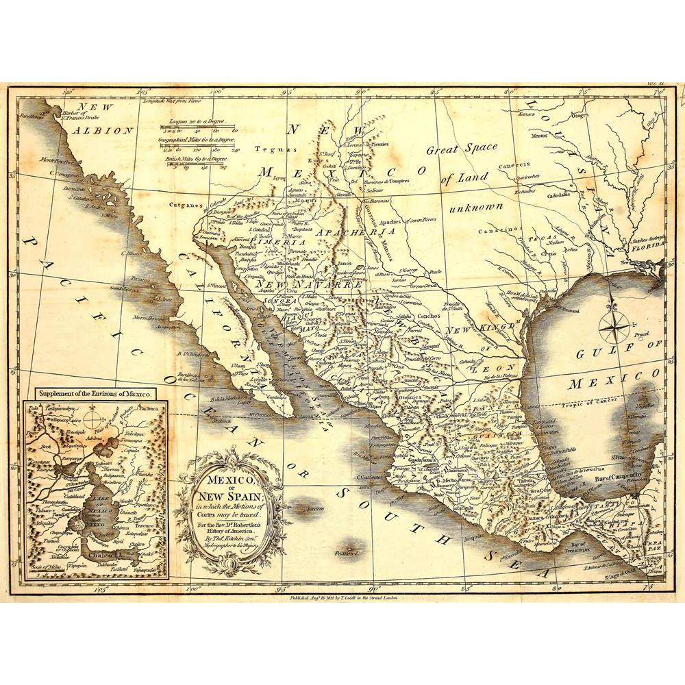 ArtzFolio Image of Antique Map Of Mexico 1821 Unframed Premium Canvas Painting-Paintings Unframed Premium-AZ5005709ART_UN_RF_R-0-Image Code 5005709 Vishnu Image Folio Pvt Ltd, IC 5005709, ArtzFolio, Paintings Unframed Premium, Places, Vintage, Digital Art, image, of, antique, map, mexico, 1821, unframed, premium, canvas, painting, large, size, print, wall, for, living, room, without, frame, decorative, poster, art, pitaara, box, drawing, photography, amazonbasics, big, kids, designer, office, reception, rep