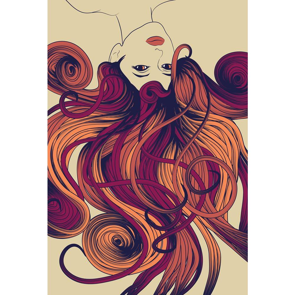 ArtzFolio Upside Down Woman's Face Unframed Premium Canvas Painting-Paintings Unframed Premium-AZ5005714ART_UN_RF_R-0-Image Code 5005714 Vishnu Image Folio Pvt Ltd, IC 5005714, ArtzFolio, Paintings Unframed Premium, Fashion, Portraits, Digital Art, upside, down, woman's, face, unframed, premium, canvas, painting, large, size, print, wall, for, living, room, without, frame, decorative, poster, art, pitaara, box, drawing, photography, amazonbasics, big, kids, designer, office, reception, reprint, bedroom, pan