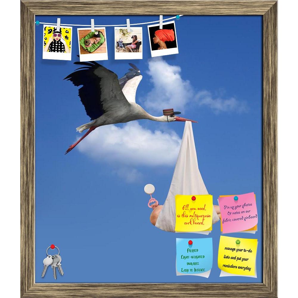 ArtzFolio Stork in Flight Delivering a Newborn Baby Printed Bulletin Board Notice Pin Board Soft Board | Framed-Bulletin Boards Framed-AZ5005717BLB_FR_RF_R-0-Image Code 5005717 Vishnu Image Folio Pvt Ltd, IC 5005717, ArtzFolio, Bulletin Boards Framed, Birds, Conceptual, Kids, Photography, stork, in, flight, delivering, a, newborn, baby, printed, bulletin, board, notice, pin, soft, framed, flying, adoption, birth, carrying, infant, parenthood, population, overpopulation, control, fertility, expecting, pregna