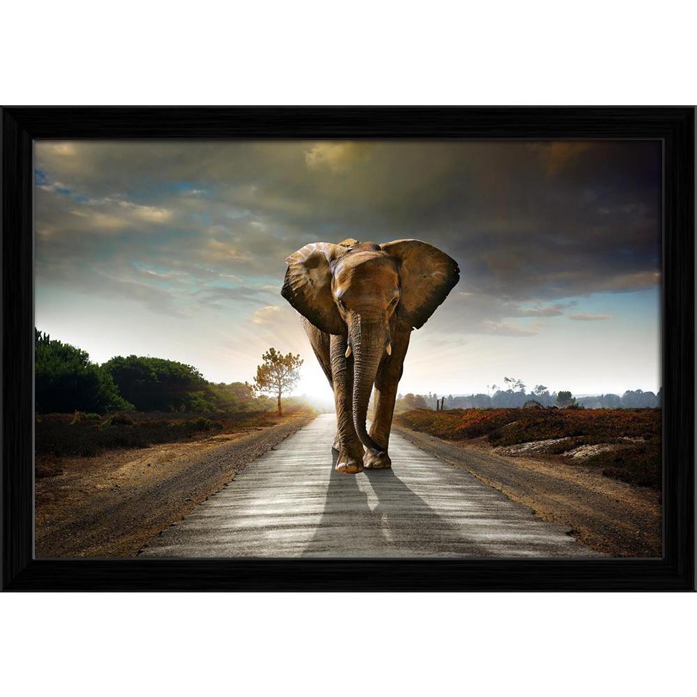 ArtzFolio Elephant Walking on the Road Canvas Painting Synthetic Frame-Paintings Synthetic Framing-AZ5005725ART_FR_RF_R-0-Image Code 5005725 Vishnu Image Folio Pvt Ltd, IC 5005725, ArtzFolio, Paintings Synthetic Framing, Animals, Photography, elephant, walking, on, the, road, canvas, painting, synthetic, frame, framed, print, wall, for, living, room, with, poster, pitaara, box, large, size, drawing, art, split, big, office, reception, of, kids, panel, designer, decorative, amazonbasics, reprint, small, bedr