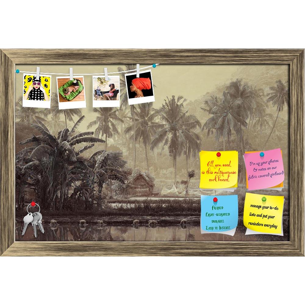 ArtzFolio Wooden House in a Tropical Forest Printed Bulletin Board Notice Pin Board Soft Board | Framed-Bulletin Boards Framed-AZ5005732BLB_FR_RF_R-0-Image Code 5005732 Vishnu Image Folio Pvt Ltd, IC 5005732, ArtzFolio, Bulletin Boards Framed, Landscapes, Vintage, Photography, wooden, house, in, a, tropical, forest, printed, bulletin, board, notice, pin, soft, framed, agriculture, asia, bali, grunge, old, ancient, toned, botany, fog, mystic, wet, countryside, cultivated, culture, morning, farm, field, flora