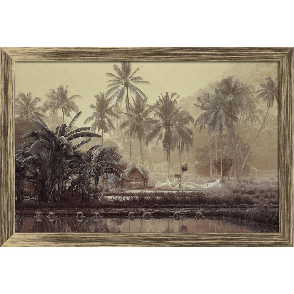 ArtzFolio Wooden House in a Tropical Forest Canvas Painting Synthetic Frame-Paintings Synthetic Framing-AZ5005732ART_FR_RF_R-0-Image Code 5005732 Vishnu Image Folio Pvt Ltd, IC 5005732, ArtzFolio, Paintings Synthetic Framing, Landscapes, Vintage, Photography, wooden, house, in, a, tropical, forest, canvas, painting, synthetic, frame, framed, print, wall, for, living, room, with, poster, pitaara, box, large, size, drawing, art, split, big, office, reception, of, kids, panel, designer, decorative, amazonbasic