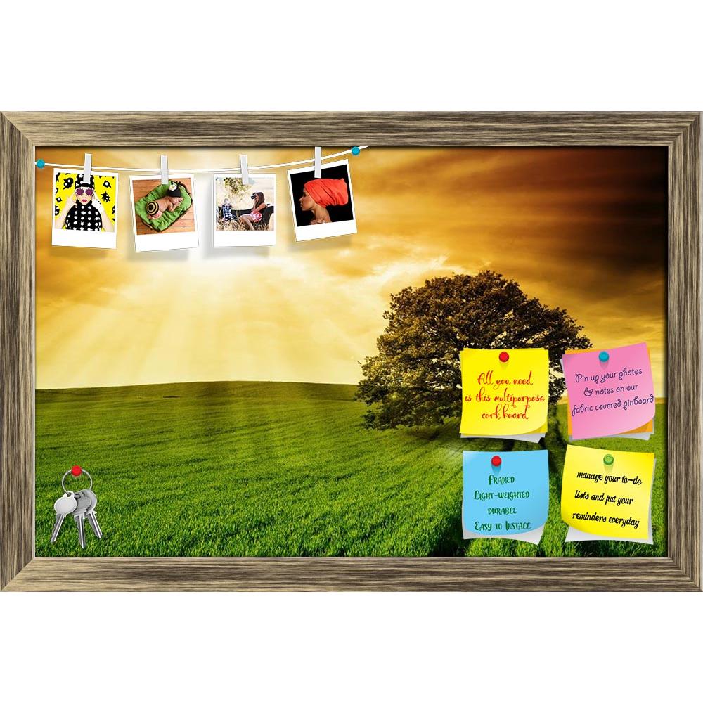 ArtzFolio Lonely Tree Against A Blue Sky At Sunset Printed Bulletin Board Notice Pin Board Soft Board | Framed-Bulletin Boards Framed-AZ5005738BLB_FR_RF_R-0-Image Code 5005738 Vishnu Image Folio Pvt Ltd, IC 5005738, ArtzFolio, Bulletin Boards Framed, Landscapes, Photography, lonely, tree, against, a, blue, sky, at, sunset, printed, bulletin, board, notice, pin, soft, framed, background, backlit, beautiful, branch, bright, clouds, cloudscape, colorful, colors, country, countryside, dawn, daylight, dusk, fiel