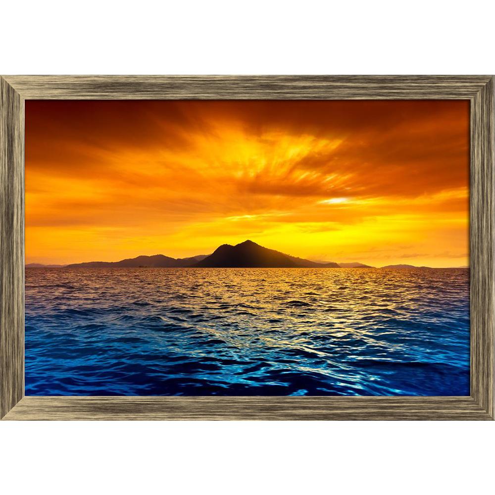 ArtzFolio Scenic View Of Island During Sunset Canvas Painting-Paintings Wooden Framing-AZ5005739ART_FR_RF_R-0-Image Code 5005739 Vishnu Image Folio Pvt Ltd, IC 5005739, ArtzFolio, Paintings Wooden Framing, Landscapes, Photography, scenic, view, of, island, during, sunset, canvas, painting, framed, print, wall, for, living, room, with, frame, poster, pitaara, box, large, size, drawing, art, split, big, office, reception, kids, panel, designer, decorative, amazonbasics, reprint, small, bedroom, on, scenery, b
