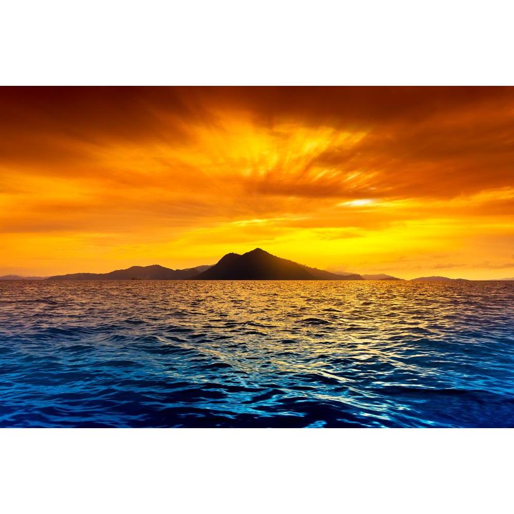 ArtzFolio Scenic View Of Island During Sunset Unframed Premium Canvas Painting-Paintings Unframed Premium-AZ5005739ART_UN_RF_R-0-Image Code 5005739 Vishnu Image Folio Pvt Ltd, IC 5005739, ArtzFolio, Paintings Unframed Premium, Landscapes, Photography, scenic, view, of, island, during, sunset, unframed, premium, canvas, painting, large, size, print, wall, for, living, room, without, frame, decorative, poster, art, pitaara, box, drawing, amazonbasics, big, kids, designer, office, reception, reprint, bedroom, 