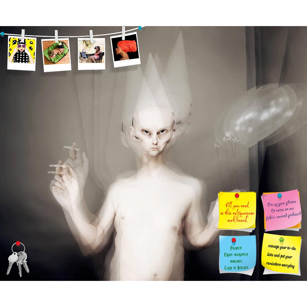 ArtzFolio Grotesque Character Hallucination Printed Bulletin Board Notice Pin Board Soft Board | Frameless-Bulletin Boards Frameless-AZ5005742BLB_FL_RF_R-0-Image Code 5005742 Vishnu Image Folio Pvt Ltd, IC 5005742, ArtzFolio, Bulletin Boards Frameless, Surrealism, Digital Art, grotesque, character, hallucination, printed, bulletin, board, notice, pin, soft, frameless, vision, delusion, fashion, art, grunge, dark, dirty, balloon, party, freak, weird, birthday, feast, celebration, cigarette, smoking, illusion