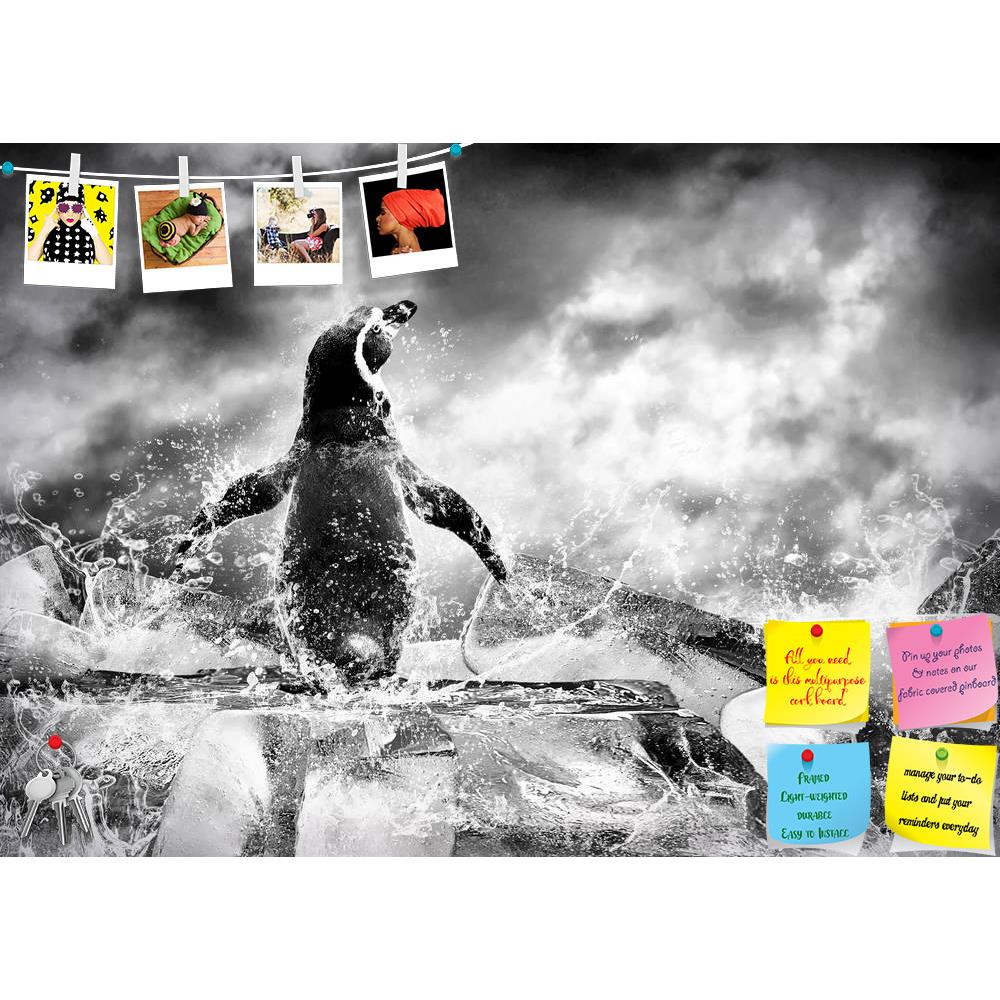 ArtzFolio Penguin On The Ice In Water Drops D1 Printed Bulletin Board Notice Pin Board Soft Board | Frameless-Bulletin Boards Frameless-AZ5005756BLB_FL_RF_R-0-Image Code 5005756 Vishnu Image Folio Pvt Ltd, IC 5005756, ArtzFolio, Bulletin Boards Frameless, Animals, Photography, penguin, on, the, ice, in, water, drops, d1, printed, bulletin, board, notice, pin, soft, frameless, bird, nature, sky, antarctic, antarctica, bright, clouds, cold, icy, pole, region, sea, season, snow, warming, white, wildlife, arcti