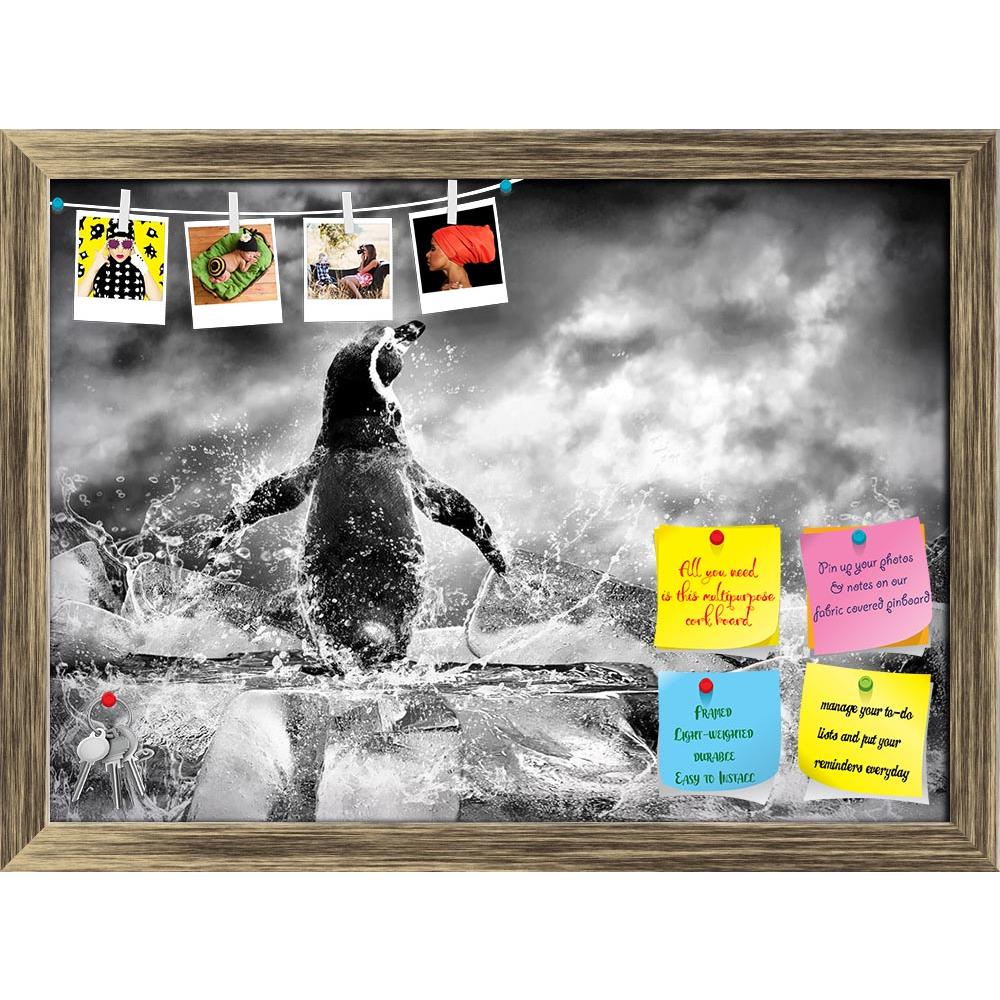 ArtzFolio Penguin On The Ice In Water Drops D1 Printed Bulletin Board Notice Pin Board Soft Board | Framed-Bulletin Boards Framed-AZ5005756BLB_FR_RF_R-0-Image Code 5005756 Vishnu Image Folio Pvt Ltd, IC 5005756, ArtzFolio, Bulletin Boards Framed, Animals, Photography, penguin, on, the, ice, in, water, drops, d1, printed, bulletin, board, notice, pin, soft, framed, bird, nature, sky, antarctic, antarctica, bright, clouds, cold, icy, pole, region, sea, season, snow, warming, white, wildlife, arctic, big, refl
