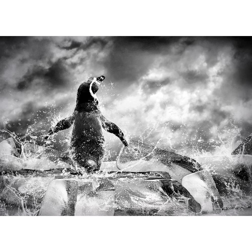 ArtzFolio Penguin On The Ice In Water Drops D1 Unframed Premium Canvas Painting-Paintings Unframed Premium-AZ5005756ART_UN_RF_R-0-Image Code 5005756 Vishnu Image Folio Pvt Ltd, IC 5005756, ArtzFolio, Paintings Unframed Premium, Animals, Photography, penguin, on, the, ice, in, water, drops, d1, unframed, premium, canvas, painting, large, size, print, wall, for, living, room, without, frame, decorative, poster, art, pitaara, box, drawing, amazonbasics, big, kids, designer, office, reception, reprint, bedroom,