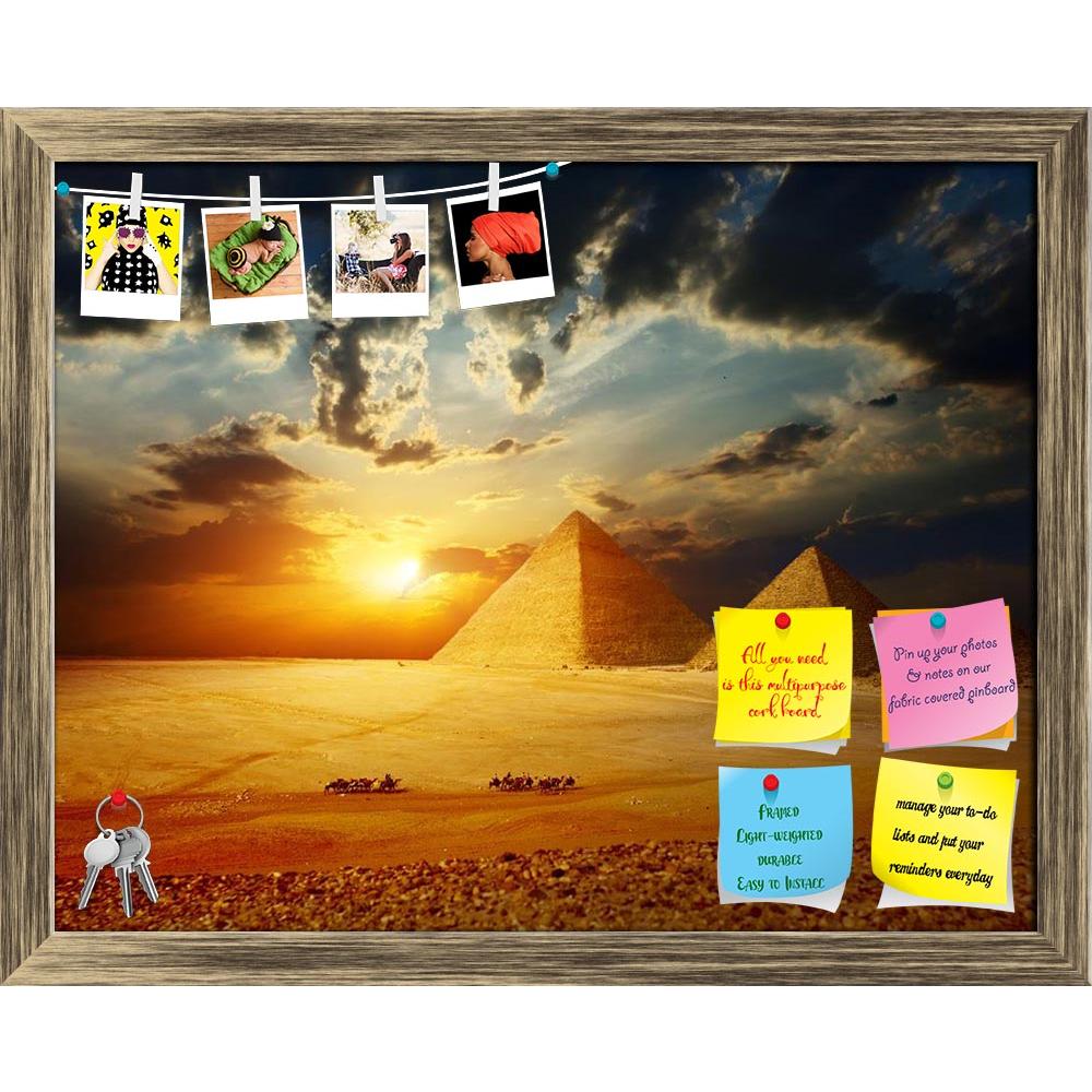 ArtzFolio Great Pyramids in Giza Valley, Cairo Egypt Printed Bulletin Board Notice Pin Board Soft Board | Framed-Bulletin Boards Framed-AZ5005760BLB_FR_RF_R-0-Image Code 5005760 Vishnu Image Folio Pvt Ltd, IC 5005760, ArtzFolio, Bulletin Boards Framed, Places, Religious, Photography, great, pyramids, in, giza, valley, cairo, egypt, printed, bulletin, board, notice, pin, soft, framed, africa, ancient, antique, architecture, camel, cheops, clouds, cloudscape, deep, desert, dry, egyptian, heffron, historical, 
