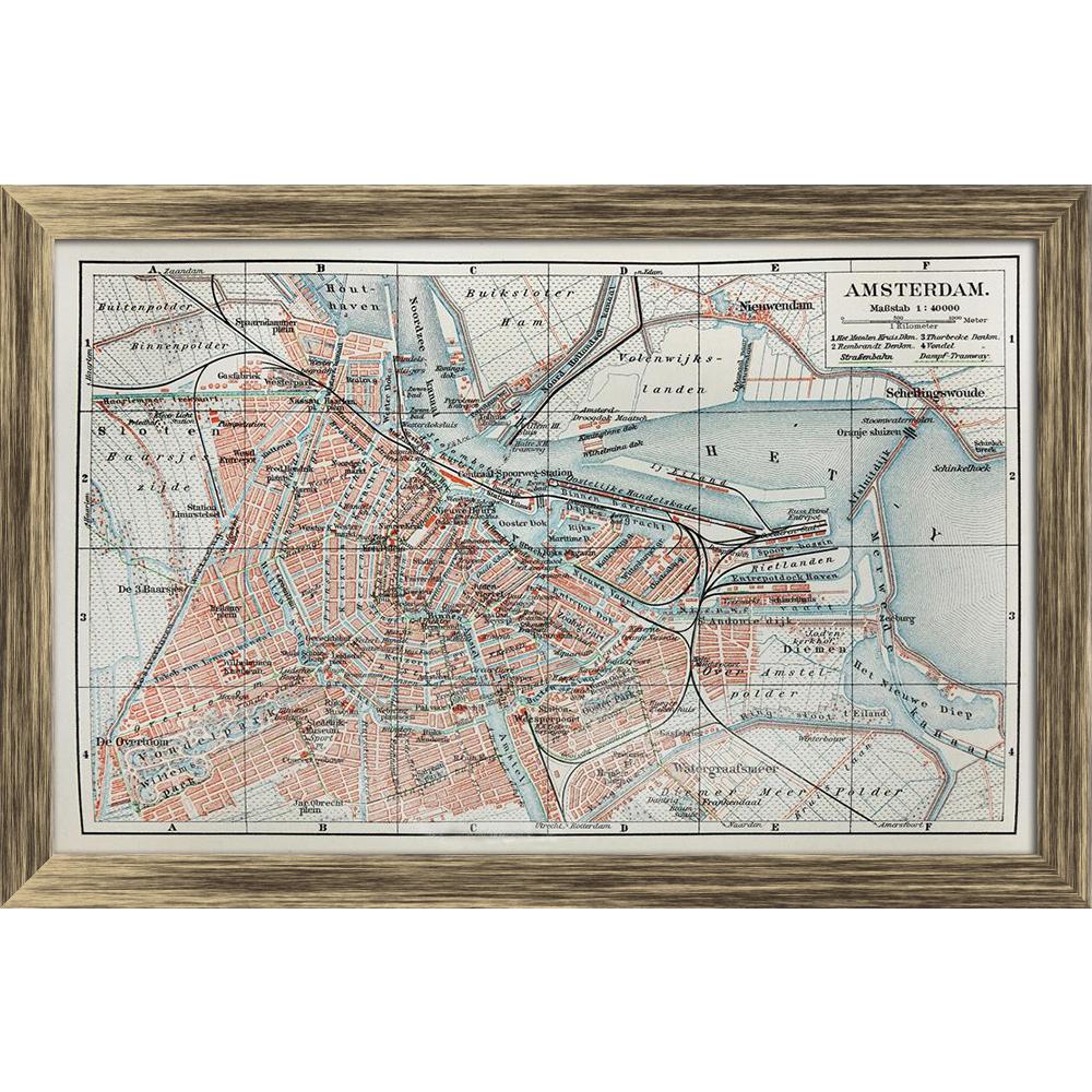 ArtzFolio Photo of 19th Century Map Of Amsterdam City Canvas Painting Synthetic Frame-Paintings Synthetic Framing-AZ5005771ART_FR_RF_R-0-Image Code 5005771 Vishnu Image Folio Pvt Ltd, IC 5005771, ArtzFolio, Paintings Synthetic Framing, Places, Vintage, Photography, photo, of, 19th, century, map, amsterdam, city, canvas, painting, synthetic, frame, framed, print, wall, for, living, room, with, poster, pitaara, box, large, size, drawing, art, split, big, office, reception, kids, panel, designer, decorative, a