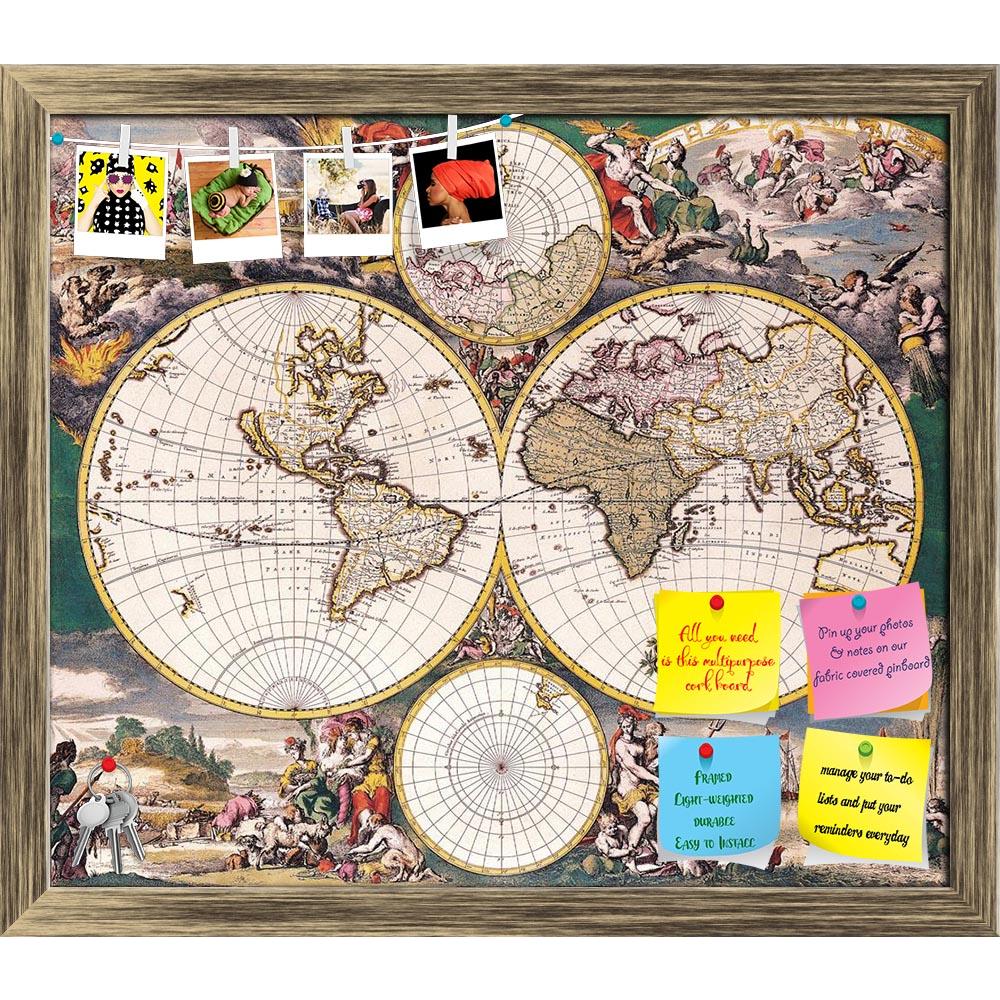ArtzFolio Image of an Antique Map Printed Bulletin Board Notice Pin Board Soft Board | Framed-Bulletin Boards Framed-AZ5005777BLB_FR_RF_R-0-Image Code 5005777 Vishnu Image Folio Pvt Ltd, IC 5005777, ArtzFolio, Bulletin Boards Framed, Places, Vintage, Photography, image, of, an, antique, map, printed, bulletin, board, notice, pin, soft, framed, 1652, 1668, africa, america, ancient, asia, australia, background, color, continent, country, double, frederick, de, wit, geo, geography, globe, hemisphere, illustrat