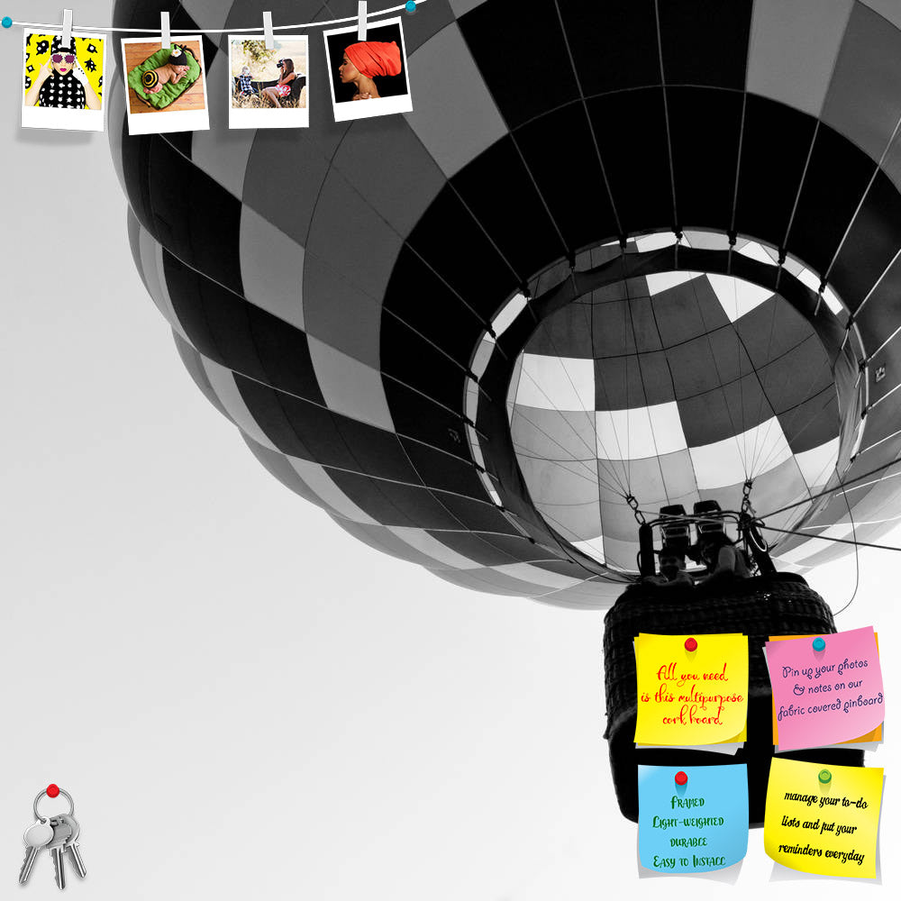 ArtzFolio Black & White Photo of Hot Air Balloon Printed Bulletin Board Notice Pin Board Soft Board | Frameless-Bulletin Boards Frameless-AZ5005785BLB_FL_RF_R-0-Image Code 5005785 Vishnu Image Folio Pvt Ltd, IC 5005785, ArtzFolio, Bulletin Boards Frameless, Sports, Photography, black, white, photo, of, hot, air, balloon, printed, bulletin, board, notice, pin, soft, frameless, above, adventure, aerial, aeronautical, vehicle, airship, b, basket, bright, competition, flight, float, fly, free, freedom, fun, hig