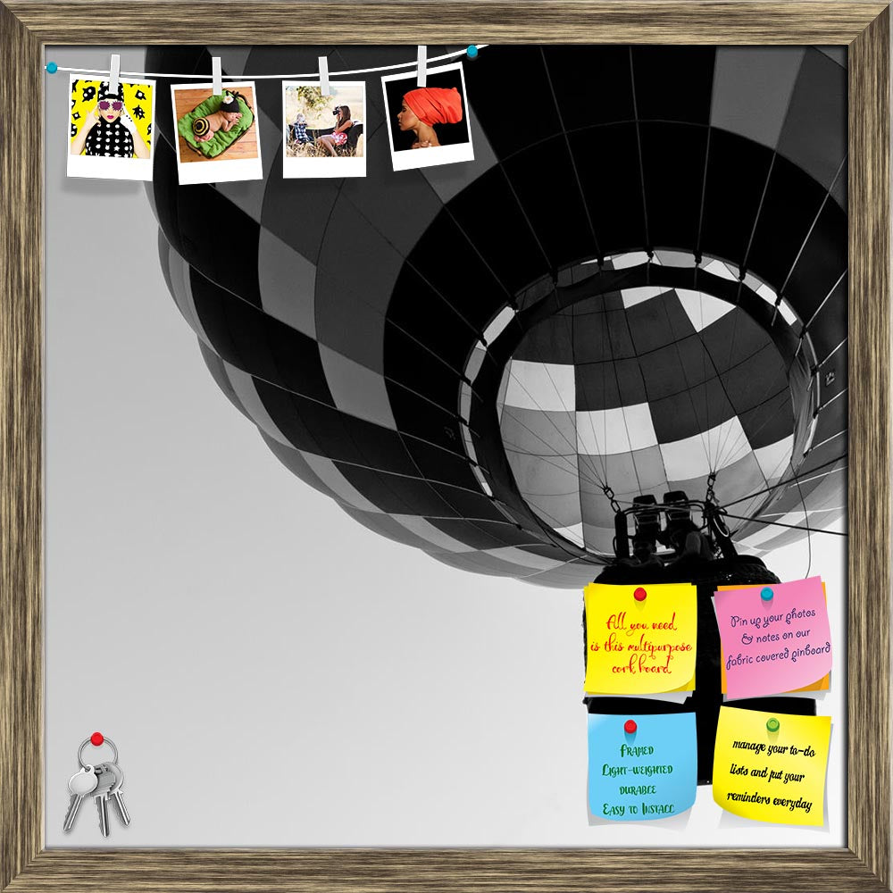 ArtzFolio Black & White Photo of Hot Air Balloon Printed Bulletin Board Notice Pin Board Soft Board | Framed-Bulletin Boards Framed-AZ5005785BLB_FR_RF_R-0-Image Code 5005785 Vishnu Image Folio Pvt Ltd, IC 5005785, ArtzFolio, Bulletin Boards Framed, Sports, Photography, black, white, photo, of, hot, air, balloon, printed, bulletin, board, notice, pin, soft, framed, above, adventure, aerial, aeronautical, vehicle, airship, b, basket, bright, competition, flight, float, fly, free, freedom, fun, high, mid, movi