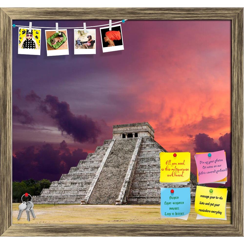 ArtzFolio Mayan Pyramid of Kukulcan El Castillo in Mexico Printed Bulletin Board Notice Pin Board Soft Board | Framed-Bulletin Boards Framed-AZ5005786BLB_FR_RF_R-0-Image Code 5005786 Vishnu Image Folio Pvt Ltd, IC 5005786, ArtzFolio, Bulletin Boards Framed, Places, Religious, Photography, mayan, pyramid, of, kukulcan, el, castillo, in, mexico, printed, bulletin, board, notice, pin, soft, framed, american, indian, chichen, itza, chichen-itza, ancient, antique, antiquities, archaeological, archaeology, city, 