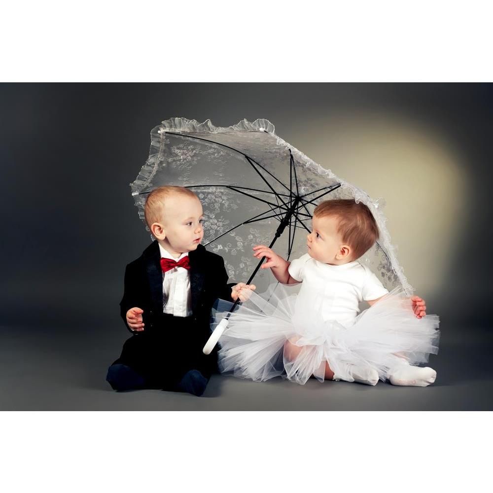 ArtzFolio Little Boy Girl Sitting Under Umbrella Peel & Stick Vinyl Wall Sticker-Laminated Wall Stickers-AZ5005793ART_UN_RF_R-0-Image Code 5005793 Vishnu Image Folio Pvt Ltd, IC 5005793, ArtzFolio, Laminated Wall Stickers, Kids, Photography, little, boy, girl, sitting, under, umbrella, peel, stick, vinyl, wall, sticker, for, bedroom, large, size, decal, drawing, room, living, decorative, big, waterproof, home, office, reception, pitaara, box, designer, prints, pvc, amazonbasics, washable, abstract, self, ad