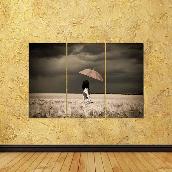 ArtzFolio Girl With Umbrella At Field In Retro Style Split Art Painting Panel on Sunboard-Split Art Panels-AZ5005796SPL_FR_RF_R-0-Image Code 5005796 Vishnu Image Folio Pvt Ltd, IC 5005796, ArtzFolio, Split Art Panels, Figurative, Landscapes, Photography, girl, with, umbrella, at, field, in, retro, style, split, art, painting, panel, on, sunboard, framed, canvas, print, wall, for, living, room, frame, poster, pitaara, box, large, size, drawing, big, office, reception, of, kids, designer, decorative, amazonba