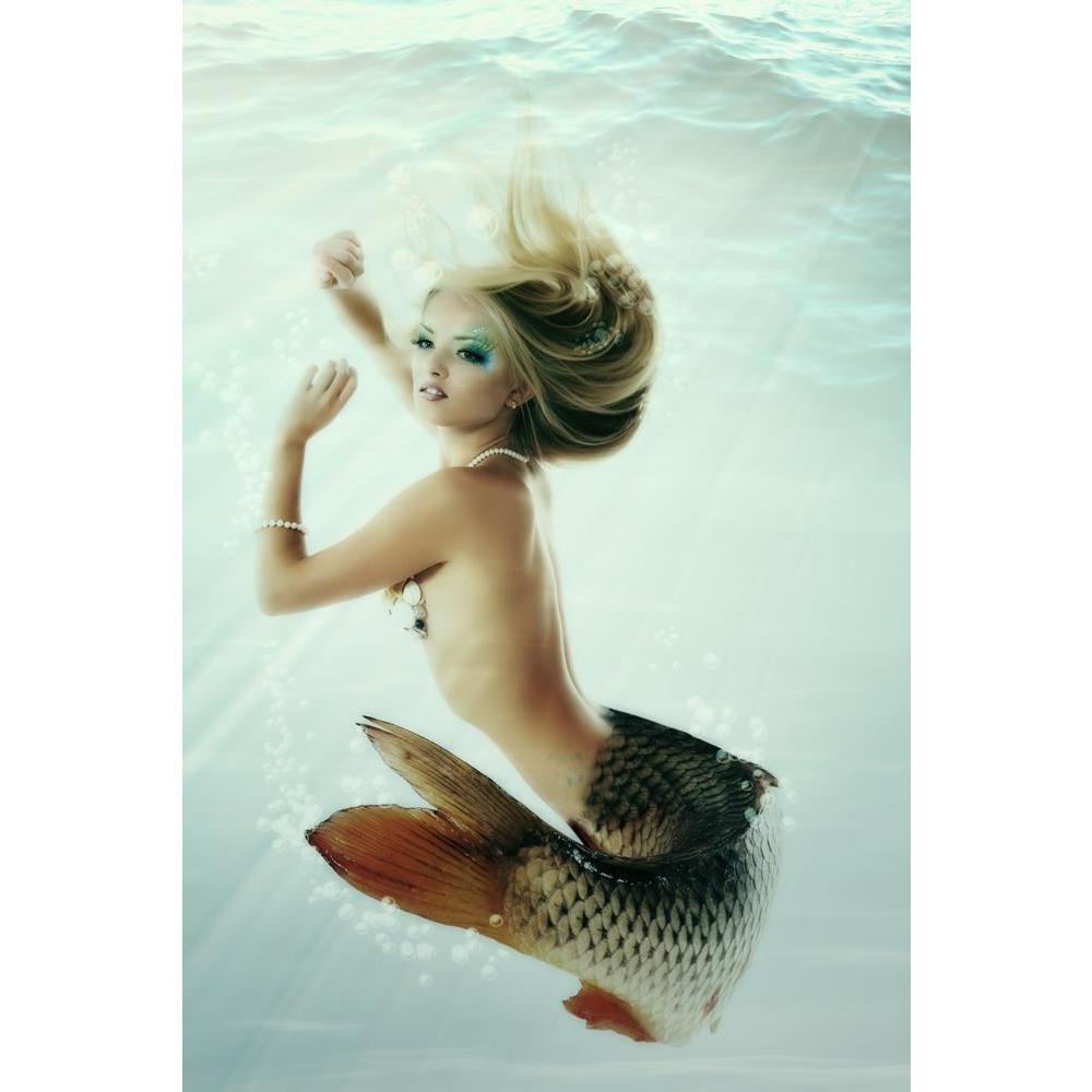 ArtzFolio Mermaid Magic Underwater Mythology Canvas Painting-Paintings MDF Framing-AZ5005800ART_UN_RF_R-0-Image Code 5005800 Vishnu Image Folio Pvt Ltd, IC 5005800, ArtzFolio, Paintings MDF Framing, Fantasy, Figurative, Photography, mermaid, magic, underwater, mythology, canvas, painting, framed, print, wall, for, living, room, with, frame, poster, pitaara, box, large, size, drawing, art, split, big, office, reception, of, kids, panel, designer, decorative, amazonbasics, reprint, small, bedroom, on, scenery