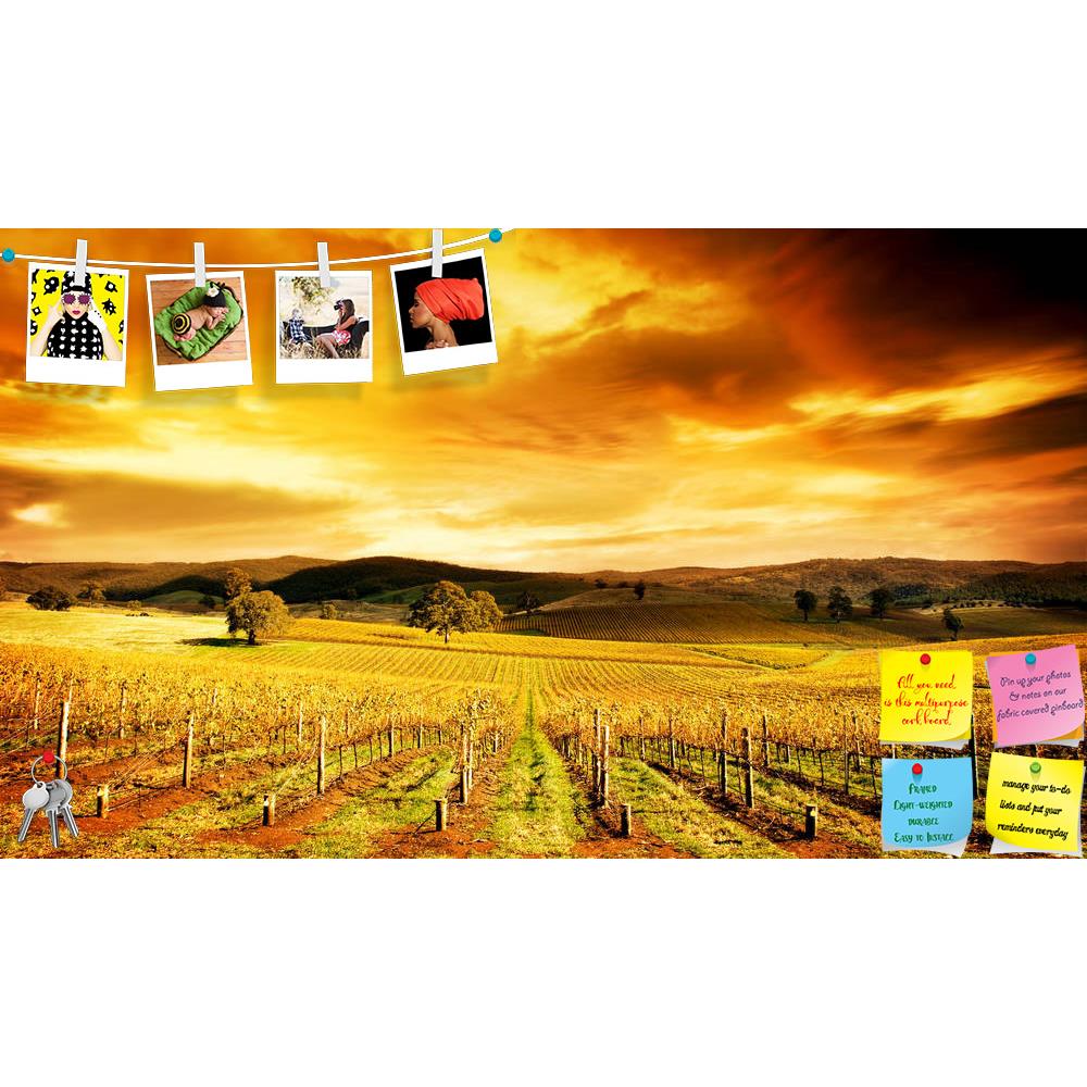 ArtzFolio Sunset Over An Autumn Vineyard In South Australia Printed Bulletin Board Notice Pin Board Soft Board | Frameless-Bulletin Boards Frameless-AZ5005808BLB_FL_RF_R-0-Image Code 5005808 Vishnu Image Folio Pvt Ltd, IC 5005808, ArtzFolio, Bulletin Boards Frameless, Landscapes, Places, Photography, sunset, over, an, autumn, vineyard, in, south, australia, printed, bulletin, board, notice, pin, soft, frameless, sunrise, barossa, nature, landscape, scenic, clouds, sky, winery, viticulture, adelaide, travel,