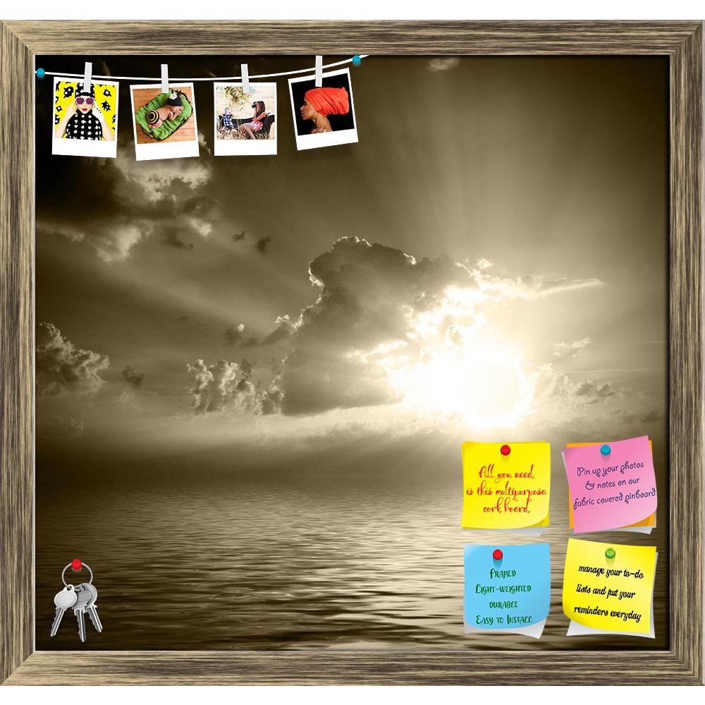 ArtzFolio Sunrise Sunset With Sunbeams, Clouds & Reflection Printed Bulletin Board Notice Pin Board Soft Board | Framed-Bulletin Boards Framed-AZ5005814BLB_FR_RF_R-0-Image Code 5005814 Vishnu Image Folio Pvt Ltd, IC 5005814, ArtzFolio, Bulletin Boards Framed, Landscapes, Photography, sunrise, sunset, with, sunbeams, clouds, reflection, printed, bulletin, board, notice, pin, soft, framed, water, cloudscape, sunlight, sun, sky, nature, lake, sea, scene, horizon, light, sunbeam, wave, scenics, tranquil, cloud,