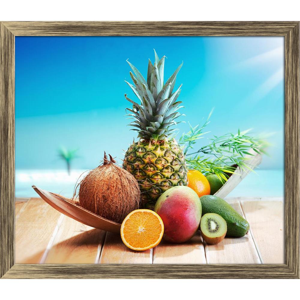 ArtzFolio Photo of Fresh Fruits On The Beach At A Deck Canvas Painting-Paintings Wooden Framing-AZ5005817ART_FR_RF_R-0-Image Code 5005817 Vishnu Image Folio Pvt Ltd, IC 5005817, ArtzFolio, Paintings Wooden Framing, Food & Beverage, Photography, photo, of, fresh, fruits, on, the, beach, at, a, deck, canvas, painting, orange, vacation, wooden, brown, blue, summer, sky, food, natural, vegetable, image, sun, fruity, healthy, lime, tasty, ocean, sea, seaside, tropical, exotic, more, coconut, palm, wellness, meal