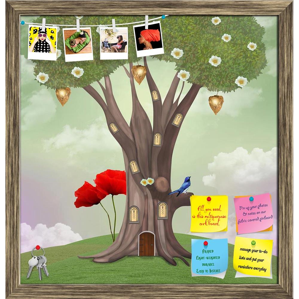 ArtzFolio Summer Time Printed Bulletin Board Notice Pin Board Soft Board | Framed-Bulletin Boards Framed-AZ5005821BLB_FR_RF_R-0-Image Code 5005821 Vishnu Image Folio Pvt Ltd, IC 5005821, ArtzFolio, Bulletin Boards Framed, Conceptual, Kids, Digital Art, summer, time, printed, bulletin, board, notice, pin, soft, framed, sky, hill, tree, park, bird, home, tale, elves, field, magic, grass, lamps, bloom, paint, relax, house, trunk, scene, drawn, fairy, leaves, floral, spring, clouds, garden, poster, nature, wind
