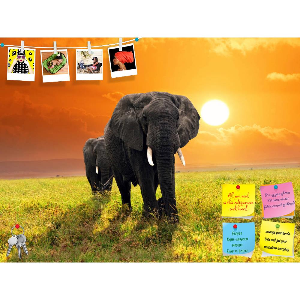 ArtzFolio African Elephants Walking in Savannah, Tanzania Printed Bulletin Board Notice Pin Board Soft Board | Frameless-Bulletin Boards Frameless-AZ5005833BLB_FL_RF_R-0-Image Code 5005833 Vishnu Image Folio Pvt Ltd, IC 5005833, ArtzFolio, Bulletin Boards Frameless, Animals, Photography, african, elephants, walking, in, savannah, tanzania, printed, bulletin, board, notice, pin, soft, frameless, elephant, africa, animal, big, large, mammal, safari, serengeti, wild, savanna, plateau, front, adventure, plain, 