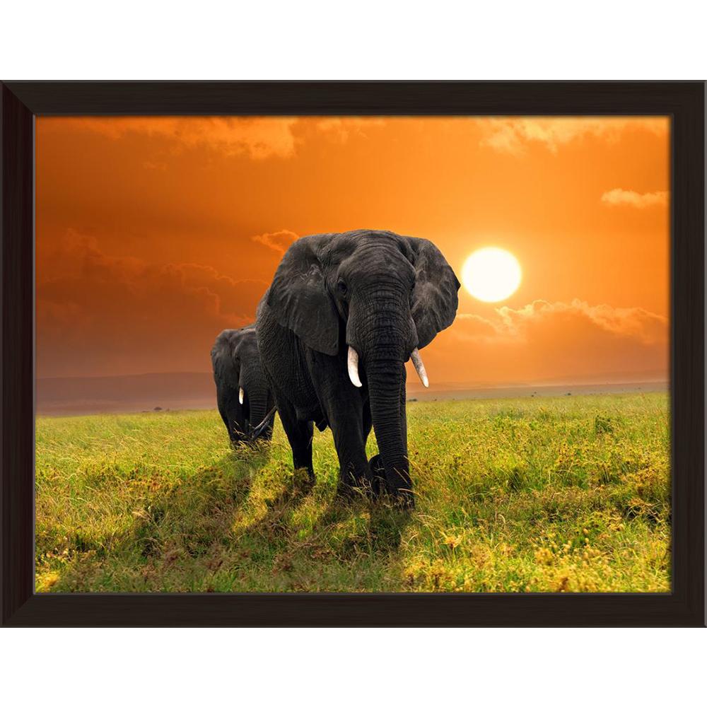 ArtzFolio African Elephants Walking in Savannah, Tanzania Canvas Painting Synthetic Frame-Paintings Synthetic Framing-AZ5005833ART_FR_RF_R-0-Image Code 5005833 Vishnu Image Folio Pvt Ltd, IC 5005833, ArtzFolio, Paintings Synthetic Framing, Animals, Photography, african, elephants, walking, in, savannah, tanzania, canvas, painting, synthetic, frame, framed, print, wall, for, living, room, with, poster, pitaara, box, large, size, drawing, art, split, big, office, reception, of, kids, panel, designer, decorati