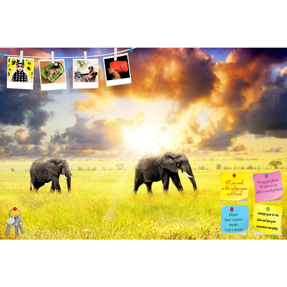 ArtzFolio African Elephants In The Savannah, Tanzania, Africa Printed Bulletin Board Notice Pin Board Soft Board | Frameless-Bulletin Boards Frameless-AZ5005837BLB_FL_RF_R-0-Image Code 5005837 Vishnu Image Folio Pvt Ltd, IC 5005837, ArtzFolio, Bulletin Boards Frameless, Animals, Photography, african, elephants, in, the, savannah, tanzania, africa, printed, bulletin, board, notice, pin, soft, frameless, elephant, savanna, wild, wildlife, group, herd, sun, light, sky, blue, wildness, creature, environment, ad