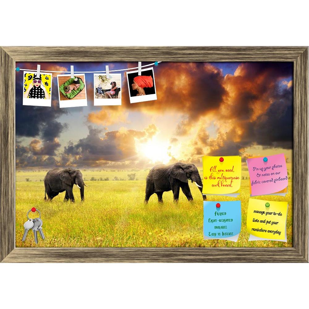 ArtzFolio African Elephants In The Savannah, Tanzania, Africa Printed Bulletin Board Notice Pin Board Soft Board | Framed-Bulletin Boards Framed-AZ5005837BLB_FR_RF_R-0-Image Code 5005837 Vishnu Image Folio Pvt Ltd, IC 5005837, ArtzFolio, Bulletin Boards Framed, Animals, Photography, african, elephants, in, the, savannah, tanzania, africa, printed, bulletin, board, notice, pin, soft, framed, elephant, savanna, wild, wildlife, group, herd, sun, light, sky, blue, wildness, creature, environment, adventure, hol