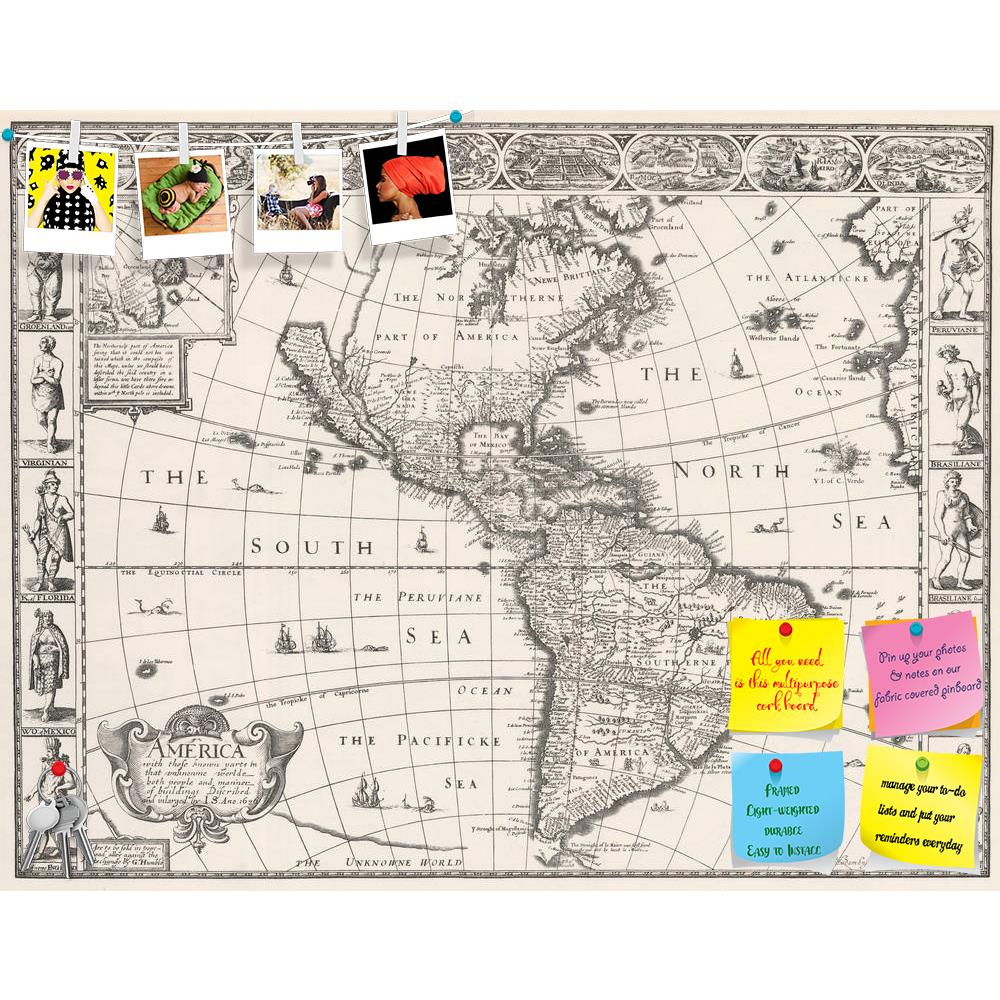 ArtzFolio Photo of an Antique Map Of Americas 1626 Printed Bulletin Board Notice Pin Board Soft Board | Frameless-Bulletin Boards Frameless-AZ5005843BLB_FL_RF_R-0-Image Code 5005843 Vishnu Image Folio Pvt Ltd, IC 5005843, ArtzFolio, Bulletin Boards Frameless, Places, Vintage, Photography, photo, of, an, antique, map, americas, 1626, printed, bulletin, board, notice, pin, soft, frameless, age, america, ancient, antiquity, atlantic, atlas, background, book, border, cartography, city, country, detail, drawing,