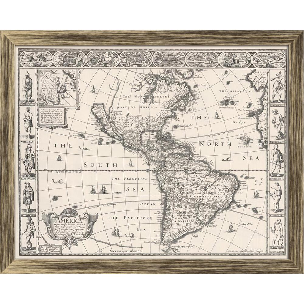 ArtzFolio Photo of an Antique Map Of Americas 1626 Canvas Painting-Paintings Wooden Framing-AZ5005843ART_FR_RF_R-0-Image Code 5005843 Vishnu Image Folio Pvt Ltd, IC 5005843, ArtzFolio, Paintings Wooden Framing, Places, Vintage, Photography, photo, of, an, antique, map, americas, 1626, canvas, painting, framed, print, wall, for, living, room, with, frame, poster, pitaara, box, large, size, drawing, art, split, big, office, reception, kids, panel, designer, decorative, amazonbasics, reprint, small, bedroom, o