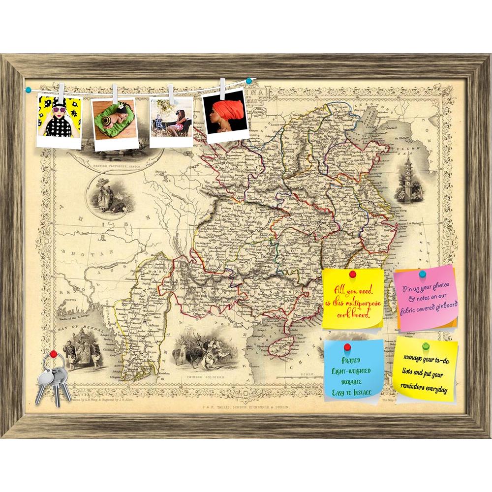 ArtzFolio Photo of an 1851 Old Map Of China Printed Bulletin Board Notice Pin Board Soft Board | Framed-Bulletin Boards Framed-AZ5005846BLB_FR_RF_R-0-Image Code 5005846 Vishnu Image Folio Pvt Ltd, IC 5005846, ArtzFolio, Bulletin Boards Framed, Places, Vintage, Photography, photo, of, an, 1851, old, map, china, printed, bulletin, board, notice, pin, soft, framed, ancient, antique, arabia, area, art, artistic, artwork, asia, atlas, cartographical, cartography, central, dragon, cities, color, colour, colourful