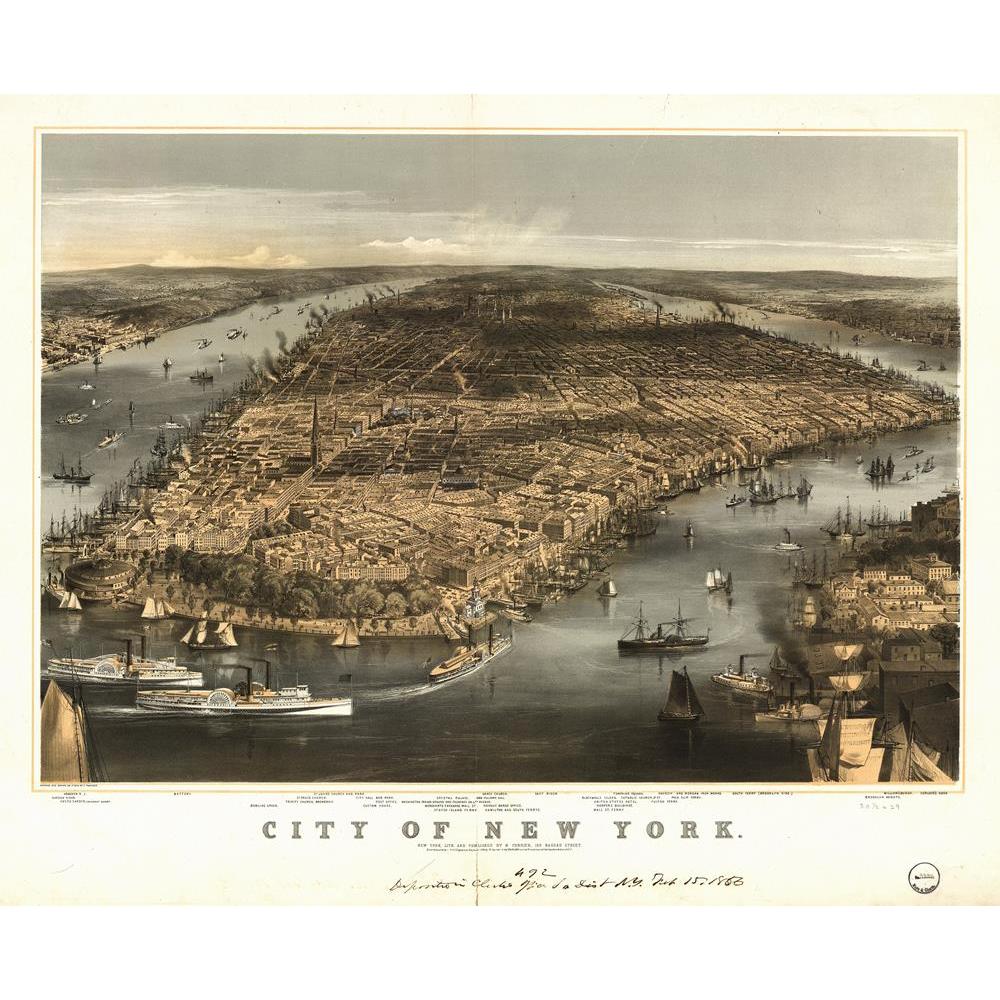 ArtzFolio Photo of New York in 1856 Unframed Premium Canvas Painting-Paintings Unframed Premium-AZ5005850ART_UN_RF_R-0-Image Code 5005850 Vishnu Image Folio Pvt Ltd, IC 5005850, ArtzFolio, Paintings Unframed Premium, Places, Vintage, Photography, photo, of, new, york, in, 1856, unframed, premium, canvas, painting, large, size, print, wall, for, living, room, without, frame, decorative, poster, art, pitaara, box, drawing, amazonbasics, big, kids, designer, office, reception, reprint, bedroom, panel, panels, 